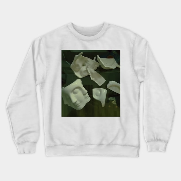 These Faces Crewneck Sweatshirt by haisdid